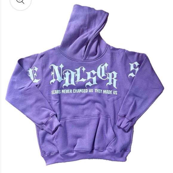 Endless-Scars Endless Hoodie Purple M NWT IN PACKAGING - Picture 1 of 6